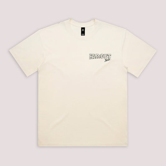 *PREORDER* Cream Far Out Flatbeds Tee