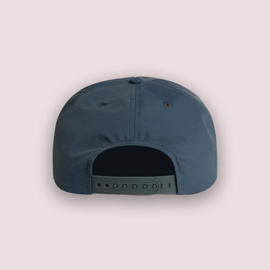 Far Out Flatbeds Blue Nylon Cap