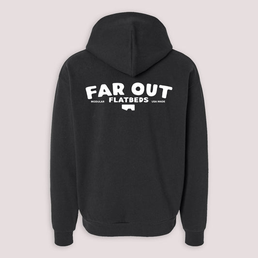 *PREORDER* Black Far Out Flatbeds Hoodie